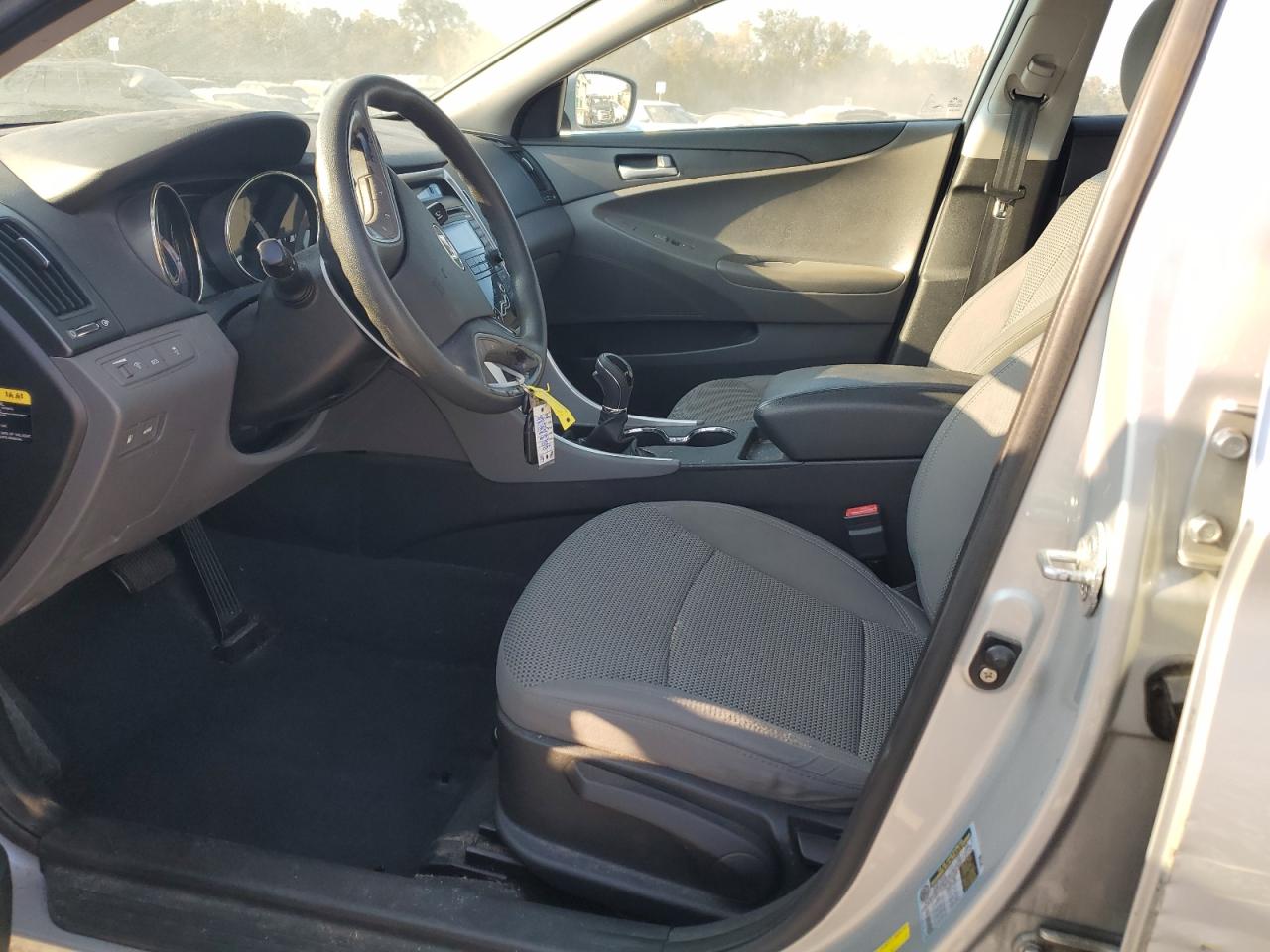 2012 Hyundai Sonata VIN 5NPEB4AC6CH309852 Copart auction photo, front end / side damage thumbnail 7