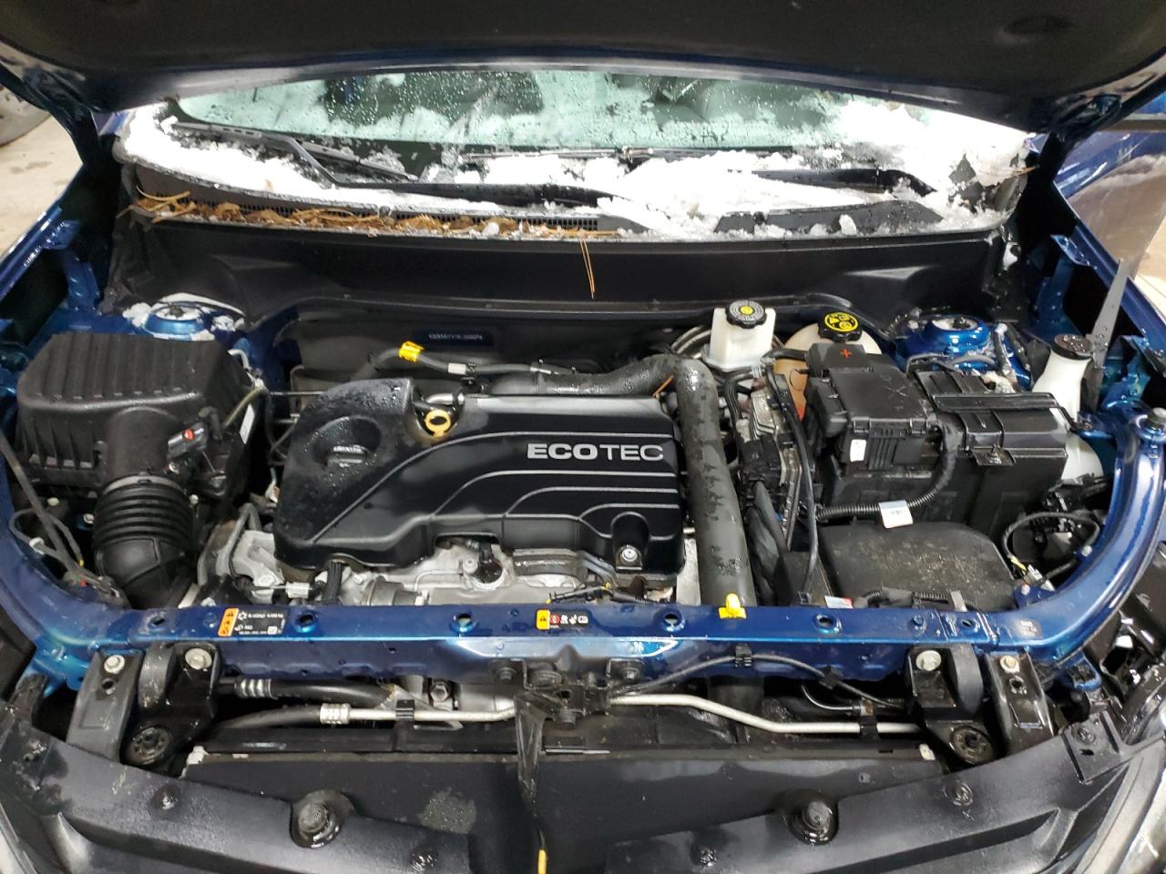 2019 Chevrolet Equinox VIN 3GNAXUEV1KL260609 Copart auction photo, front end / minor dent/scratches damage thumbnail 12