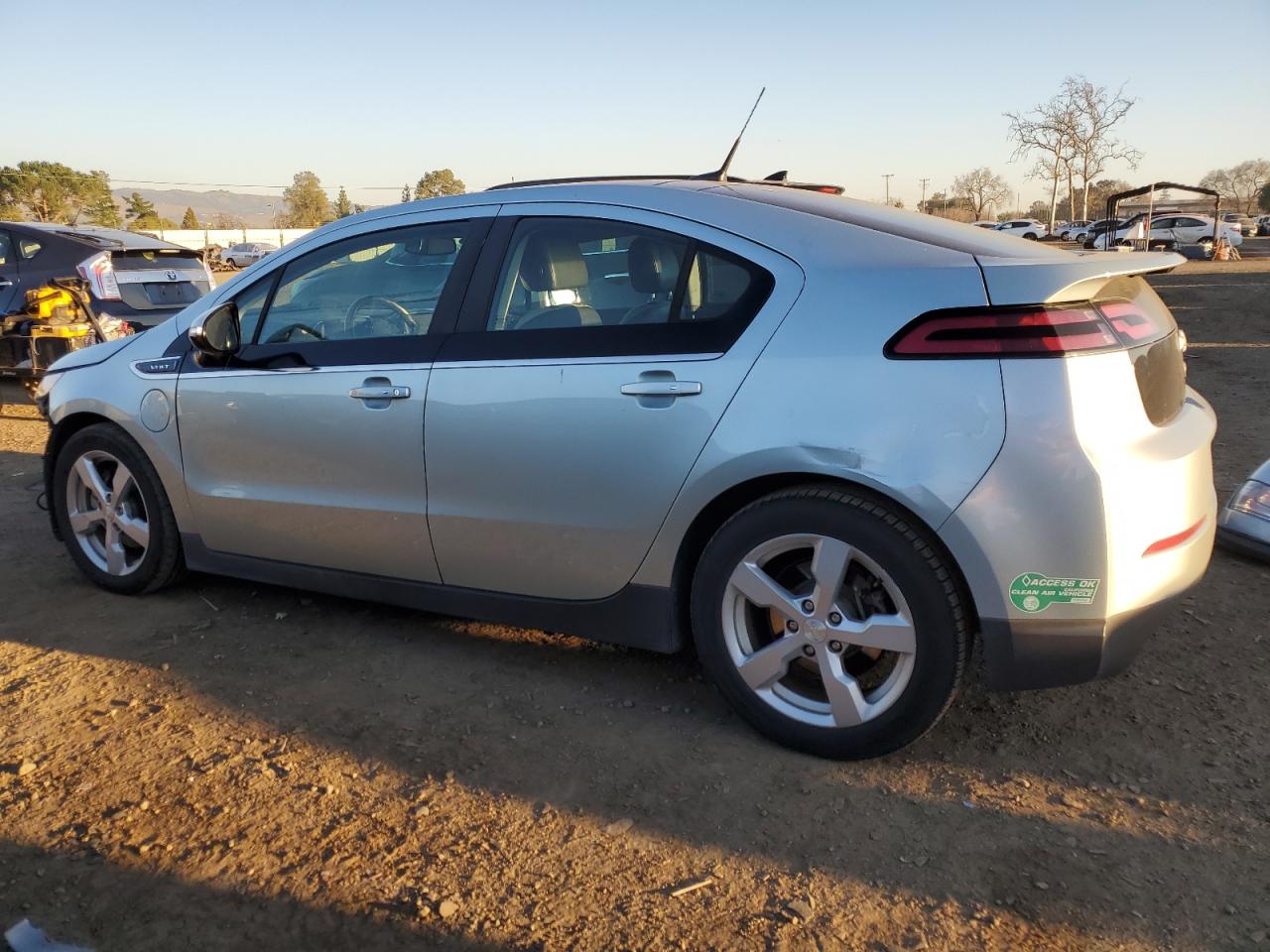 2012 Chevrolet Volt VIN 1G1RH6E42CU118684 Copart auction photo, front end damage thumbnail 2