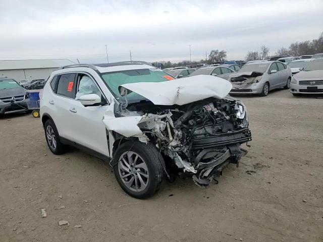 2015 Nissan Rogue VIN 5N1AT2MV3FC849247 Copart auction photo, front end / side damage thumbnail 12