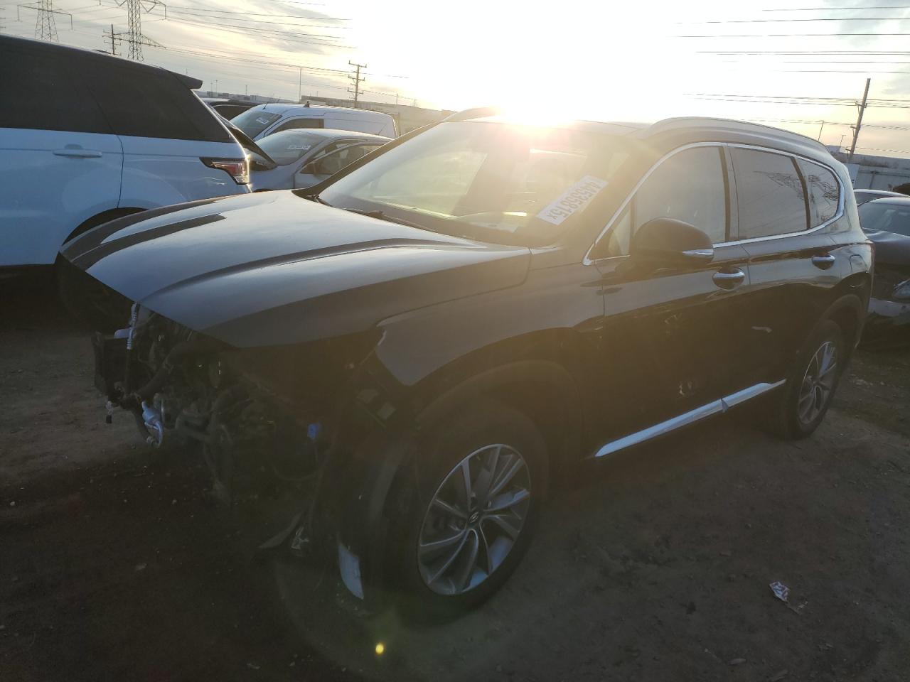 2020 Hyundai Santa Fe VIN 5NMS3CAD1LH243422