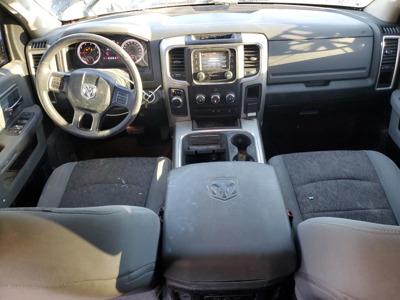 2019 RAM 1500 VIN 1C6RR6LG9KS694839 Copart auction photo, undercarriage / all over damage thumbnail 8