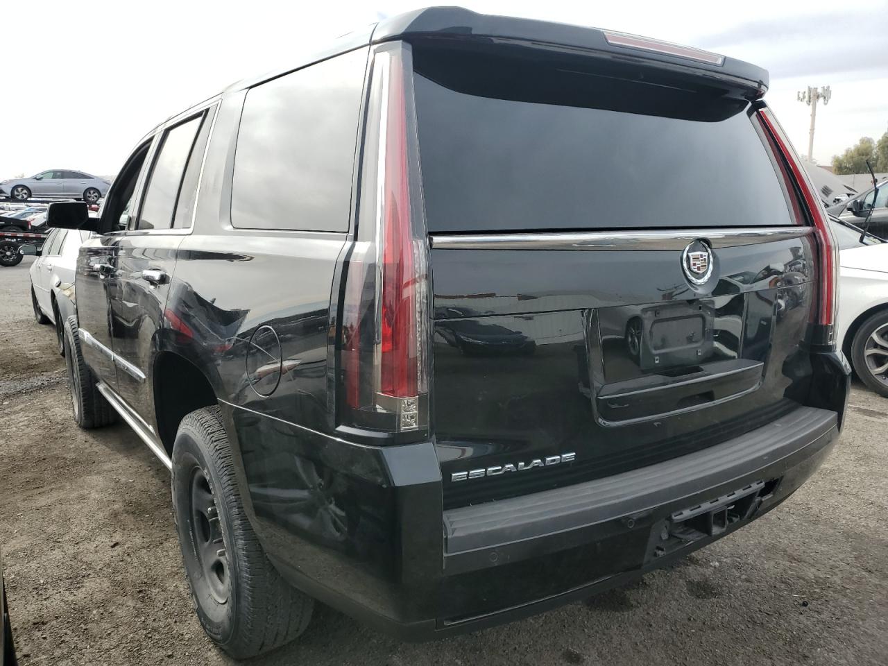 2015 Cadillac Escalade VIN 1GYS4CKJXFR187329 Copart auction photo, stripped damage thumbnail 2