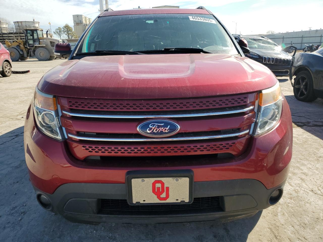 2014 Ford Explorer VIN 1FM5K8F87EGA63716 Copart auction photo, side damage thumbnail 5