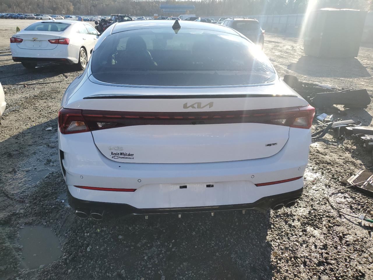 2023 KIA K5 VIN 5XXG44J80PG200108 Copart auction photo, front end / stripped damage thumbnail 6