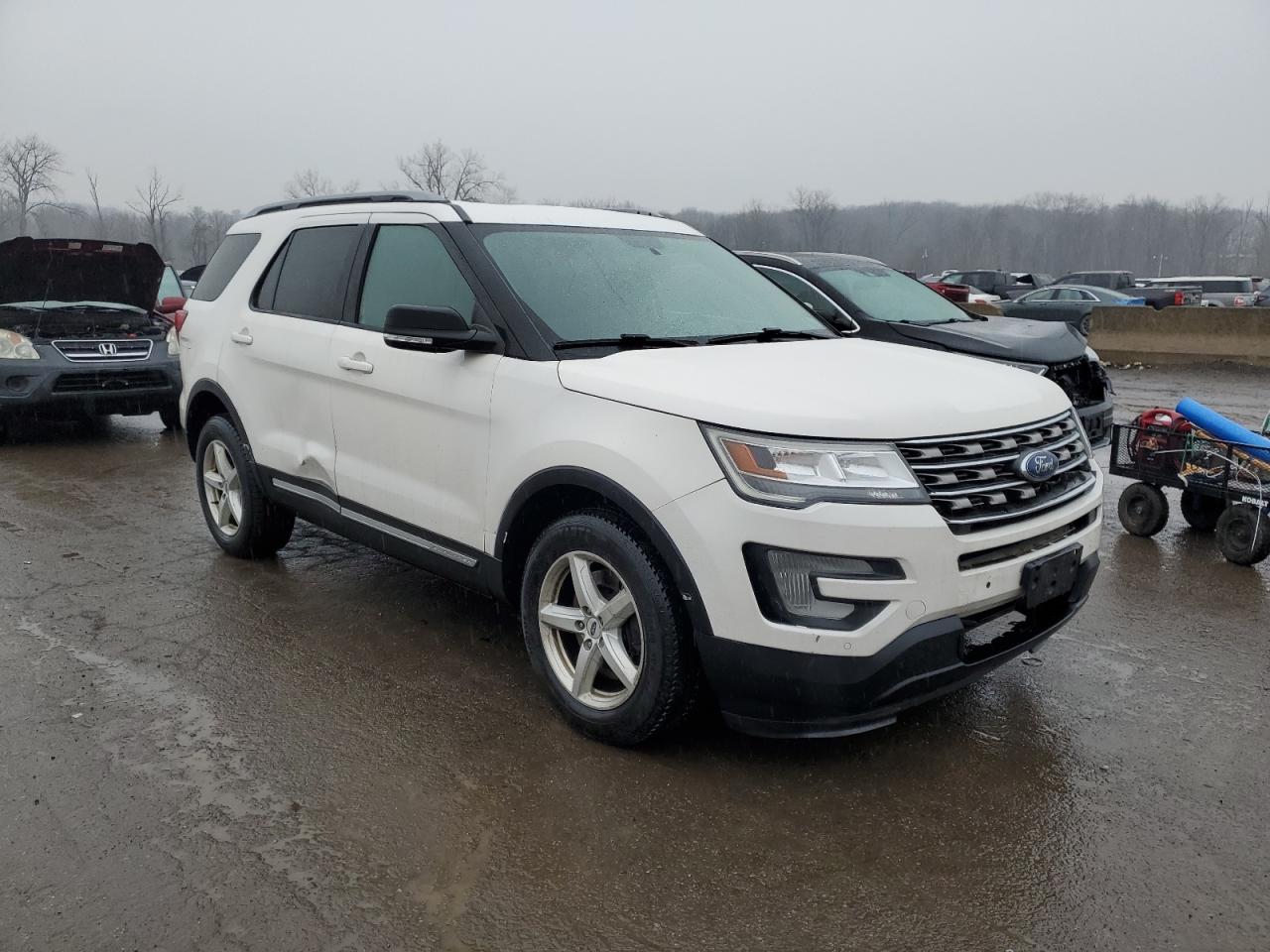 2017 Ford Explorer VIN 1FM5K8D89HGC50706 Copart auction photo, all over damage thumbnail 4