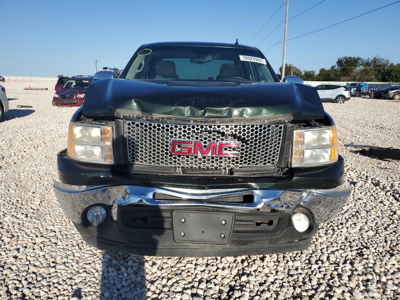 2013 GMC Sierra VIN 3GTP1VE03DG186460 Copart auction photo, front end damage thumbnail 5