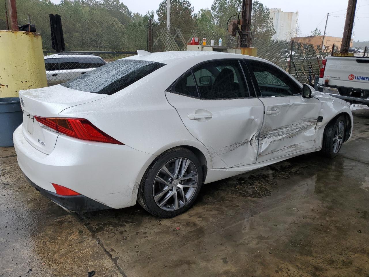 2018 Lexus IS VIN JTHBA1D28J5064443 Copart auction photo, side damage thumbnail 3