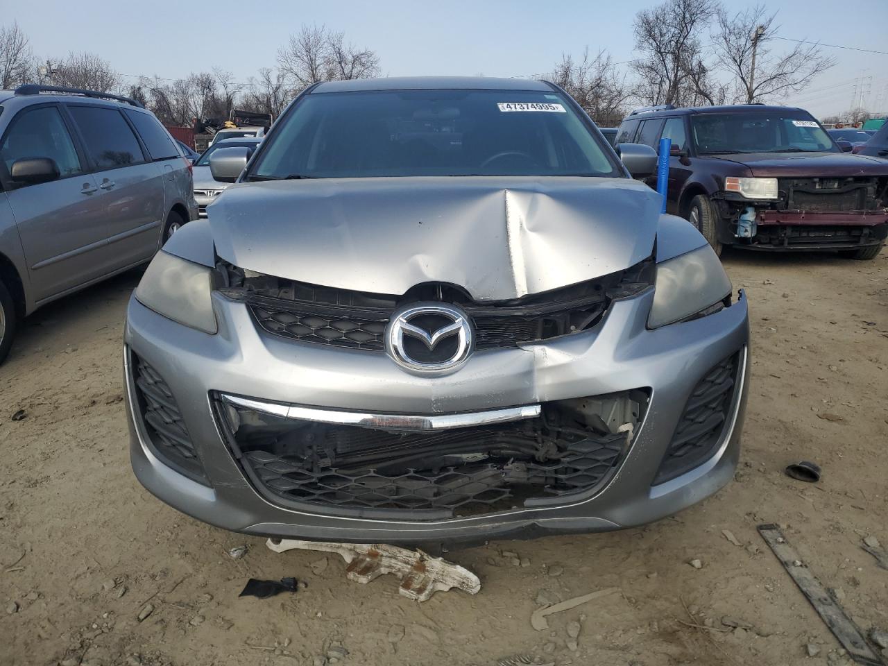 2010 Mazda CX-7 VIN JM3ER2WM0A0340839 Copart auction photo, front end / minor dent/scratches damage thumbnail 5
