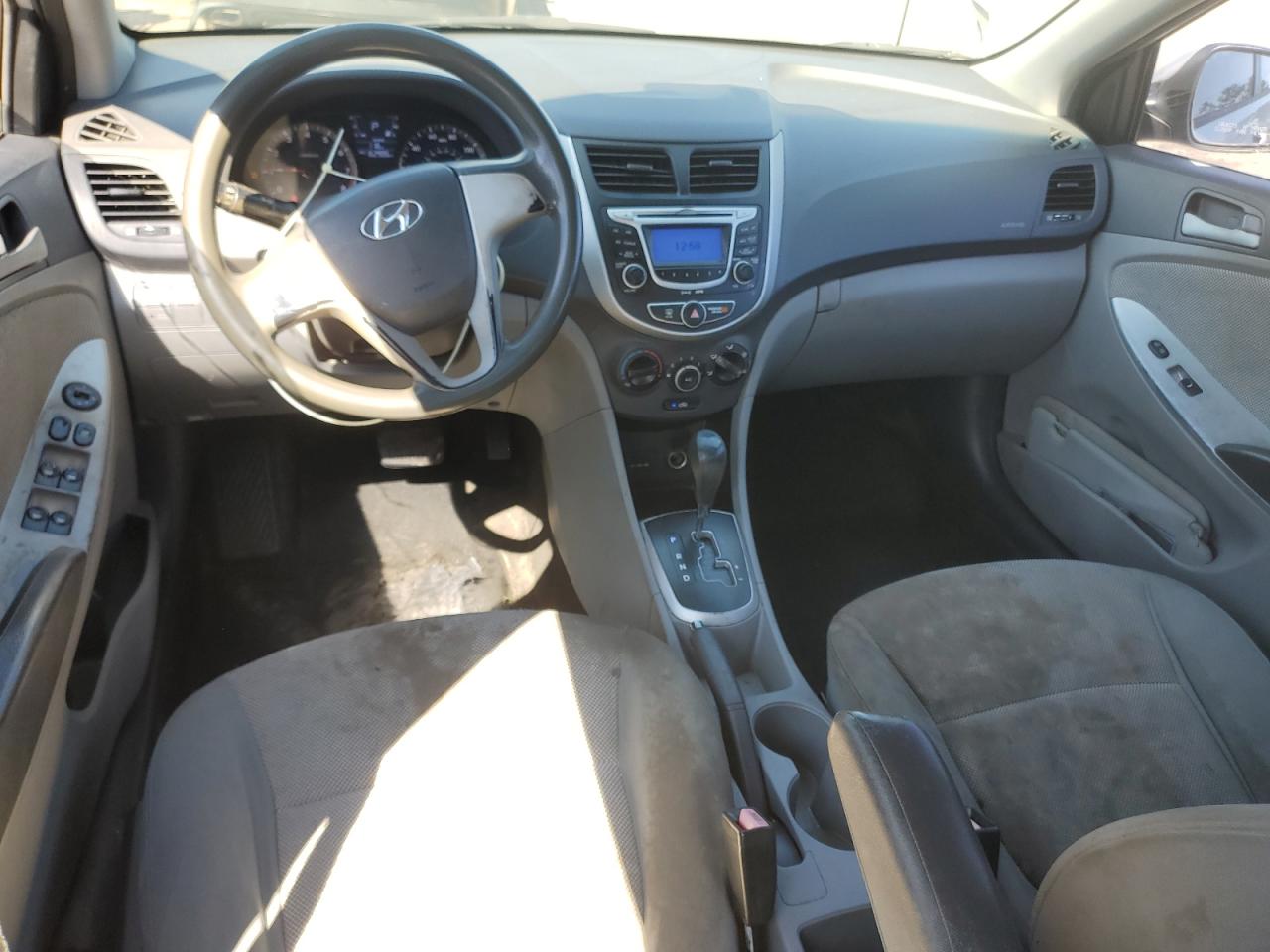 2013 Hyundai Accent VIN KMHCT4AE0DU346582 Copart auction photo, front end damage thumbnail 8