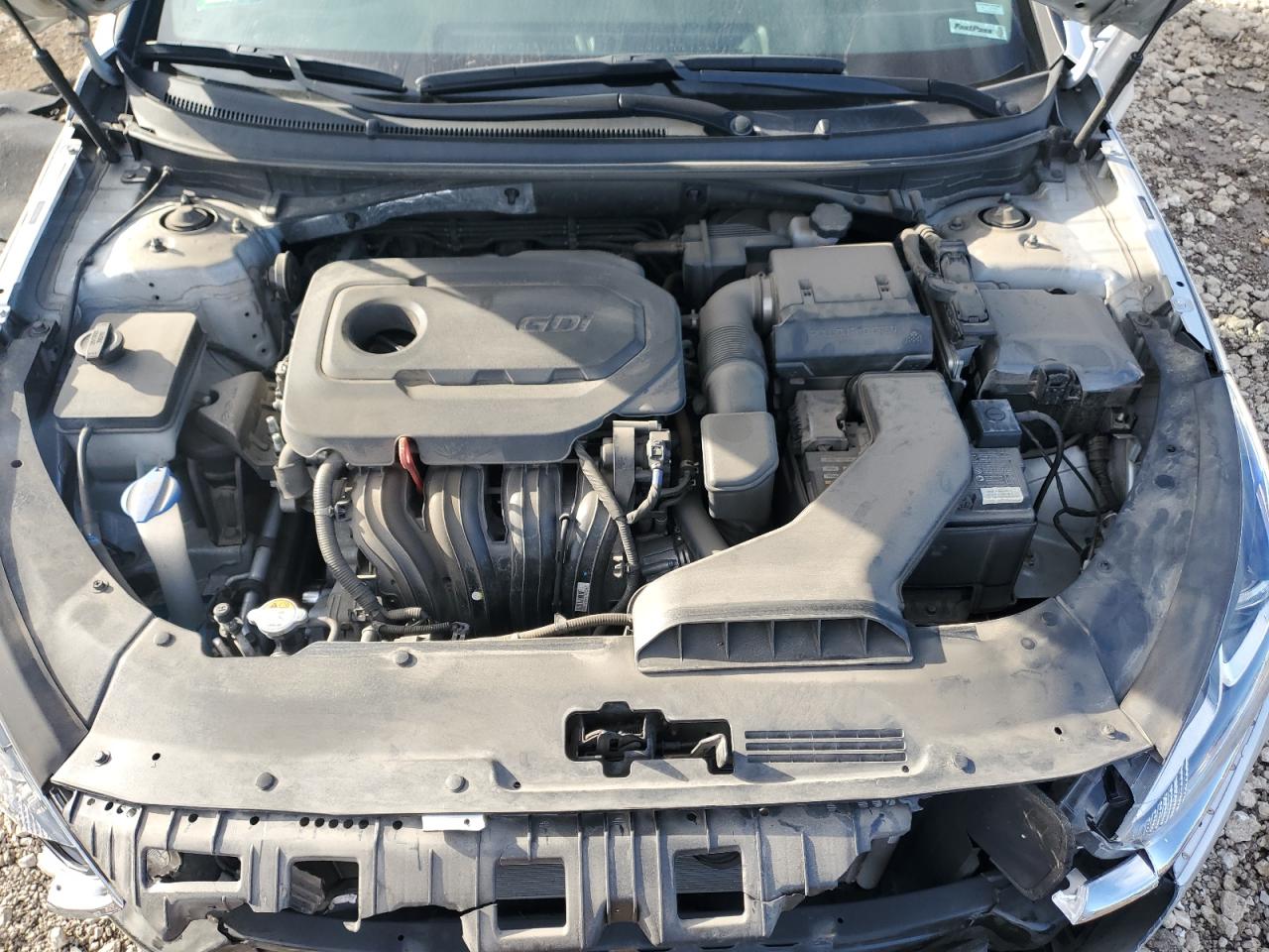2019 Hyundai Sonata VIN 5NPE34AF0KH815327 Copart auction photo, front end / rear end damage thumbnail 13