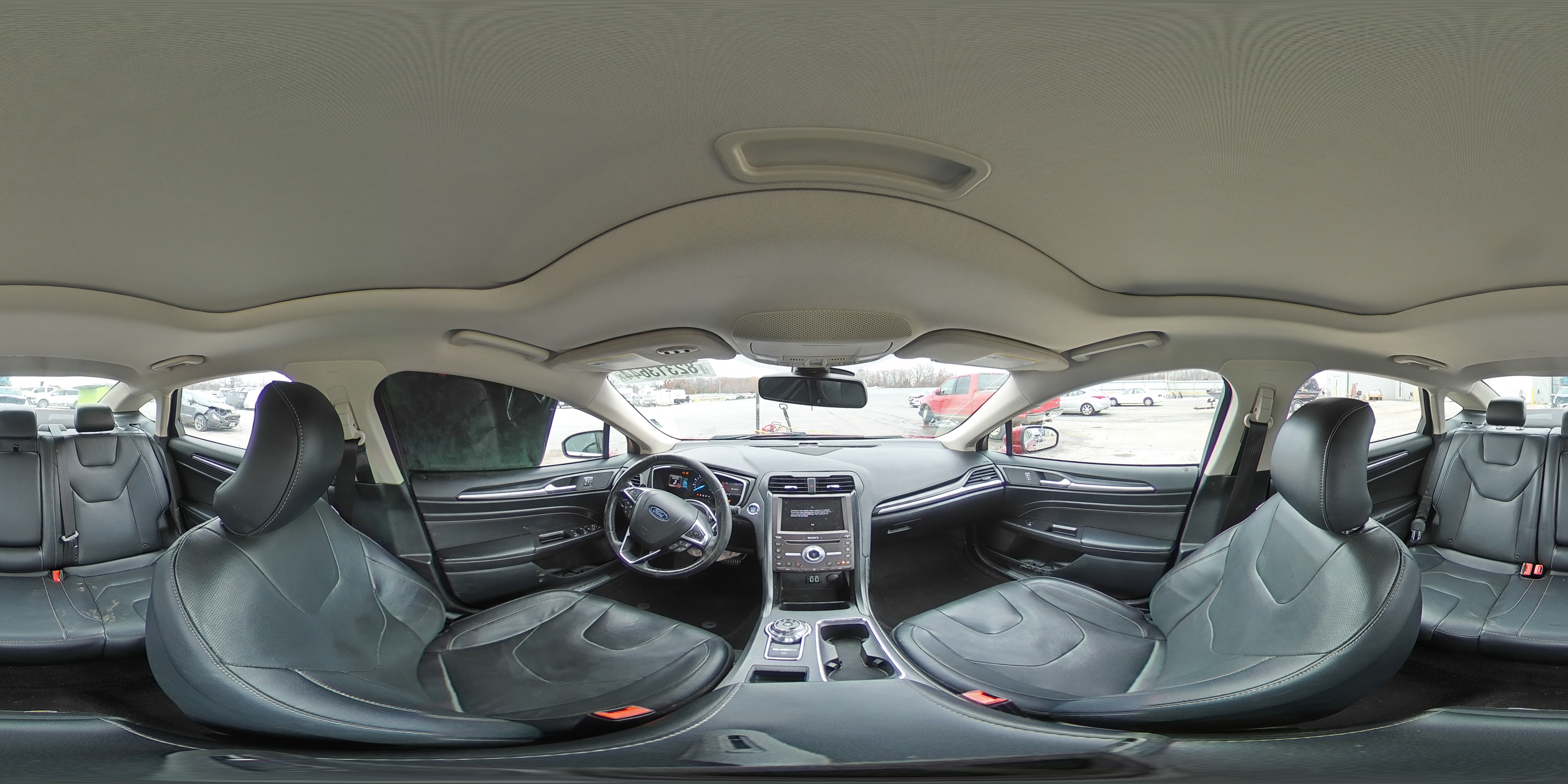 2019 Ford Fusion VIN 3FA6P0D95KR220368 Copart auction photo, front end damage thumbnail 14