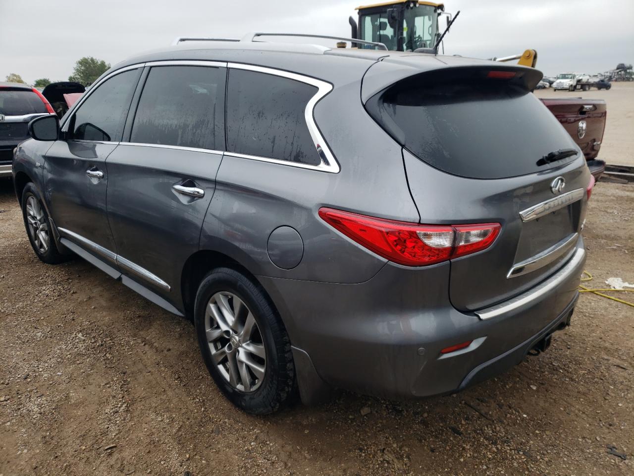 2015 Infiniti QX60 VIN 5N1AL0MM9FC503909 Copart auction photo, front end damage thumbnail 2