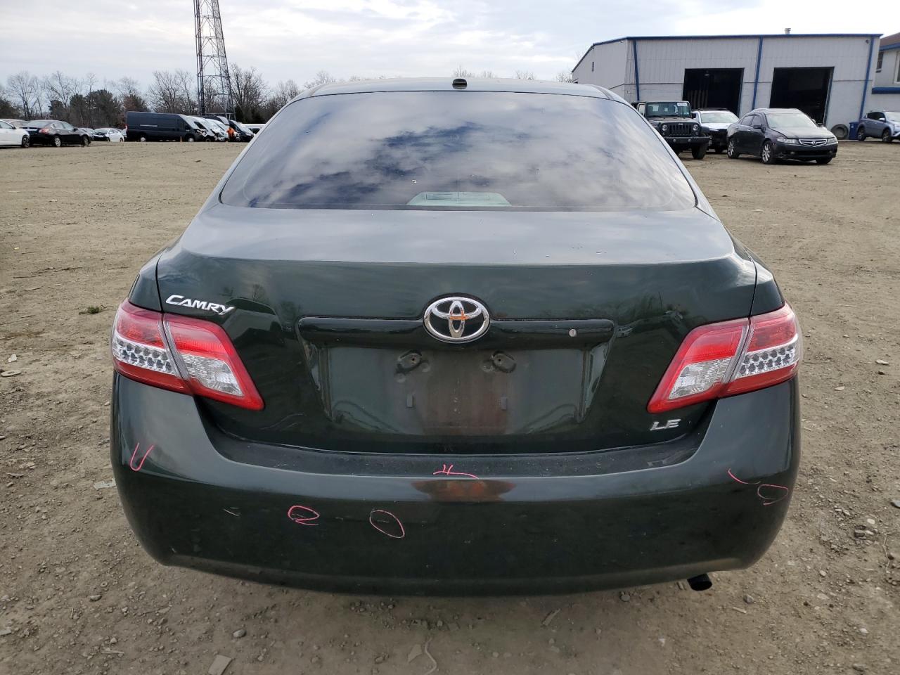 2011 Toyota Camry VIN 4T1BF3EK0BU704208 Copart auction photo, front end / side damage thumbnail 6