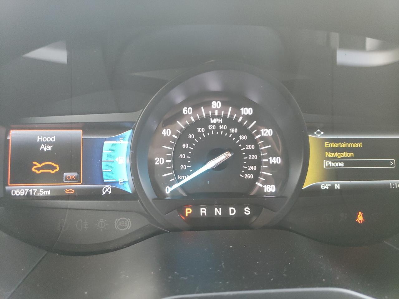 2019 Ford Edge VIN 2FMPK4J95KBC11141 Copart auction photo, rear end / front end damage thumbnail 9
