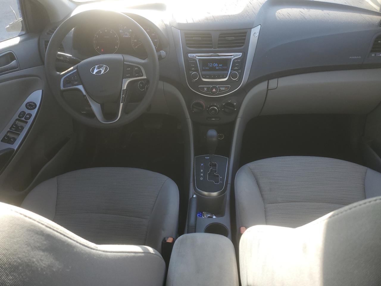 2016 Hyundai Accent VIN KMHCT4AE8GU990657 Copart auction photo, side damage thumbnail 8