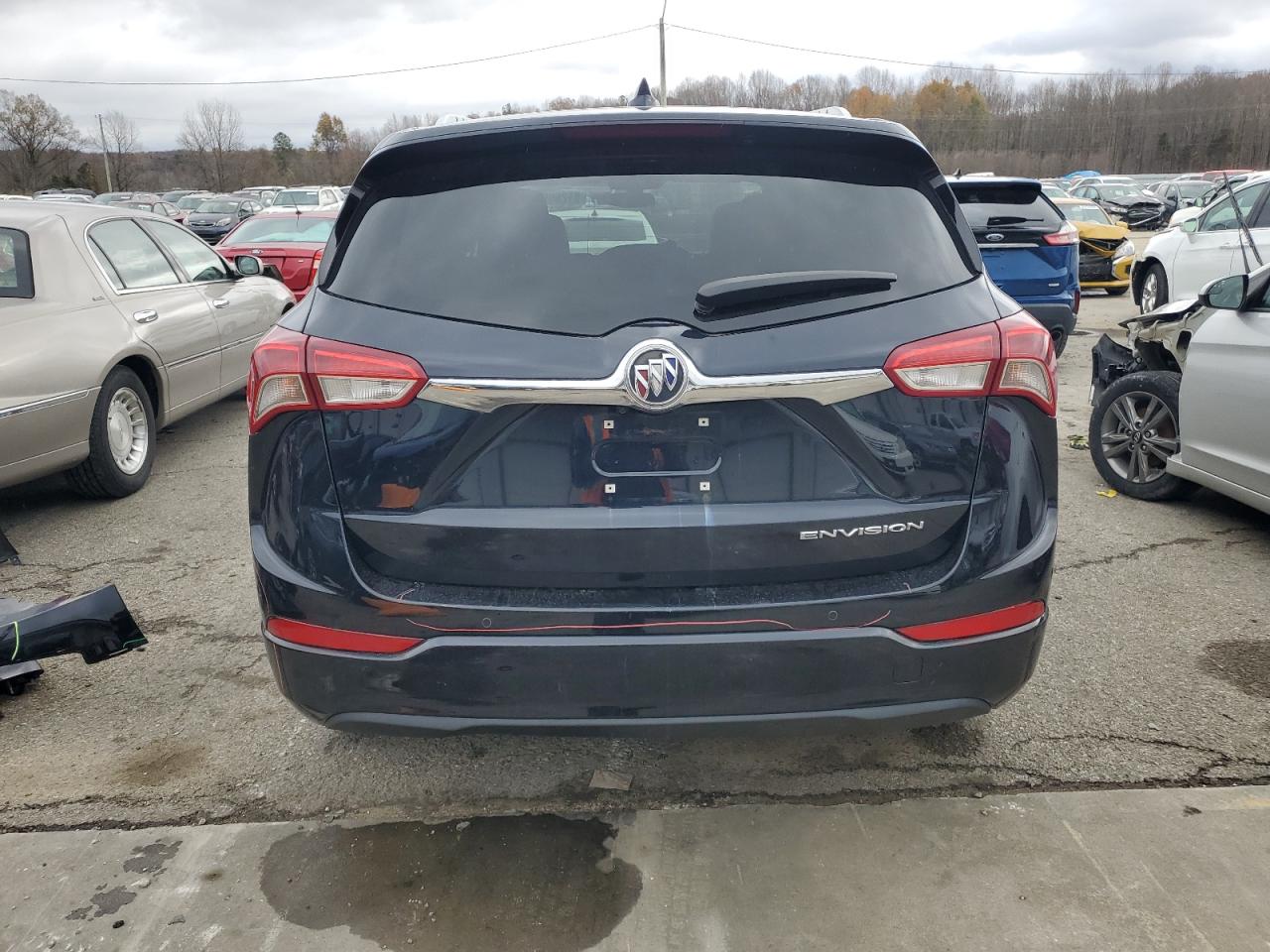 2020 Buick Envision VIN LRBFXCSA2LD034711 Copart auction photo, front end / mechanical damage thumbnail 6