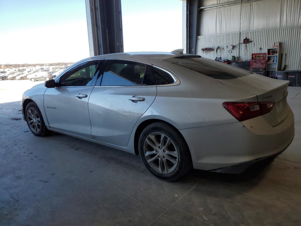 2018 Chevrolet Malibu VIN 1G1ZD5ST5JF146627 Copart auction photo, front end damage thumbnail 2