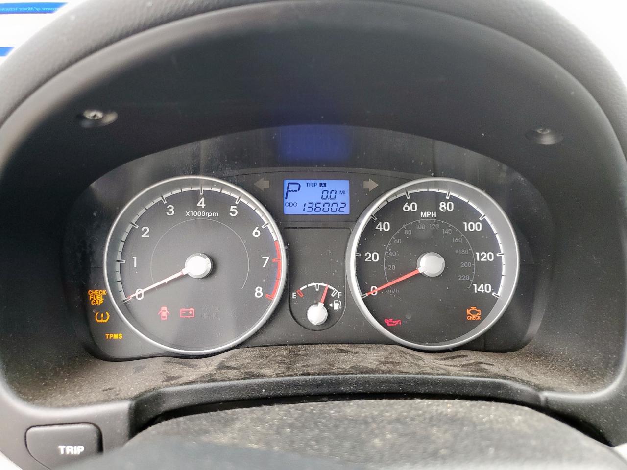 2011 Hyundai Accent VIN KMHCN4AC0BU604363 Copart auction photo, normal wear damage thumbnail 9