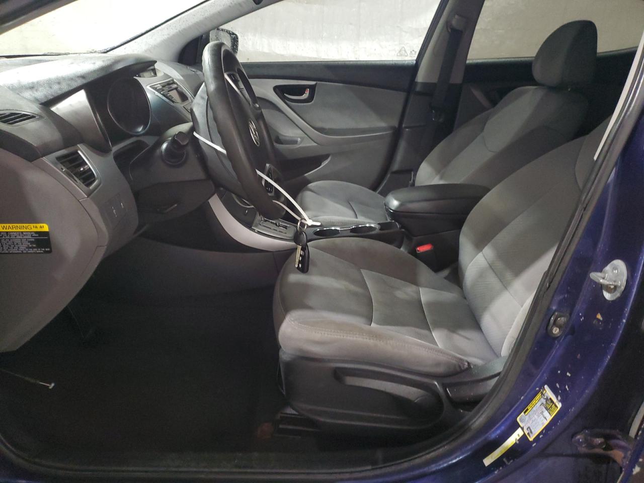 2011 Hyundai Elantra VIN 5NPDH4AE4BH005381 Copart auction photo, rear end / undercarriage damage thumbnail 7
