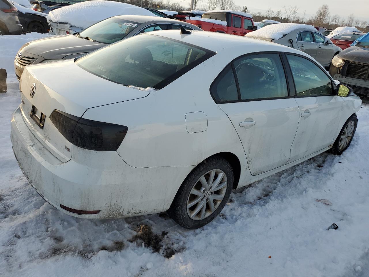 2015 Volkswagen Jetta VIN 3VWD17AJ9FM213451 Copart auction photo, front end / rear end damage thumbnail 3
