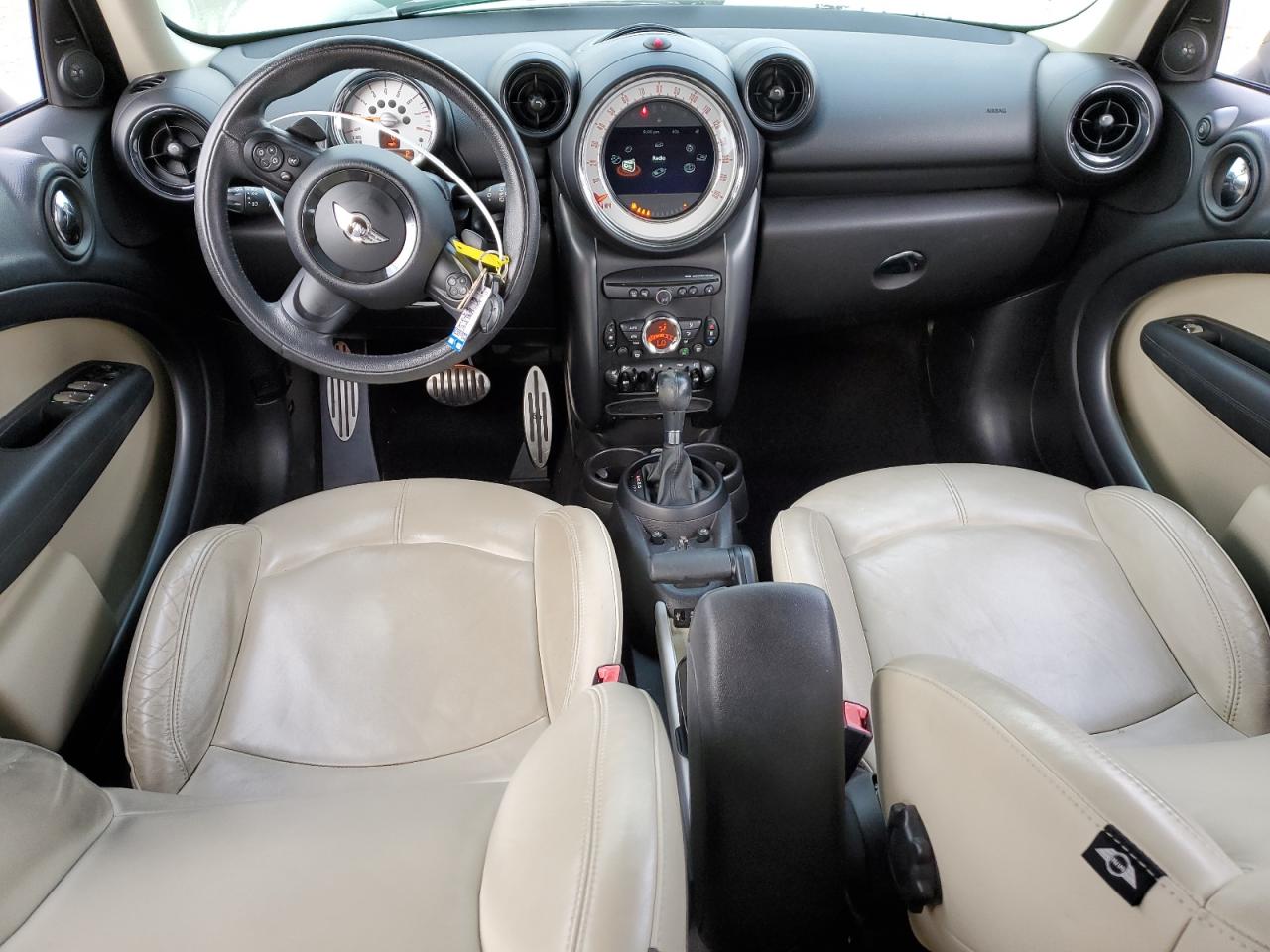 2014 MINI Cooper VIN WMWZC3C58EWP26830 Copart auction photo, front end damage thumbnail 8