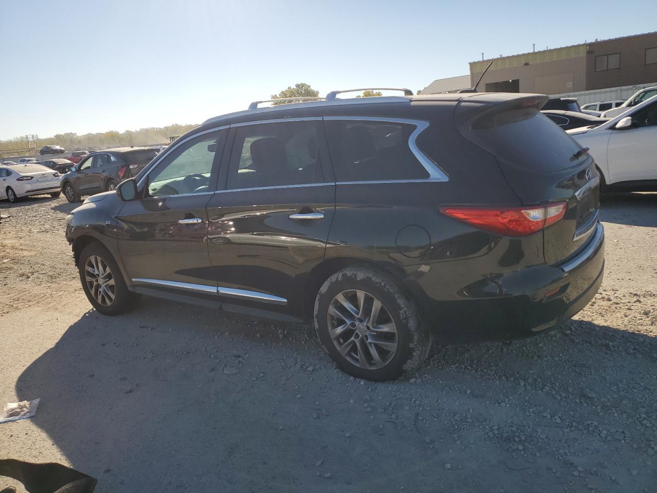2015 Infiniti QX60 VIN 5N1AL0MM2FC535083 Copart auction photo, front end damage thumbnail 2
