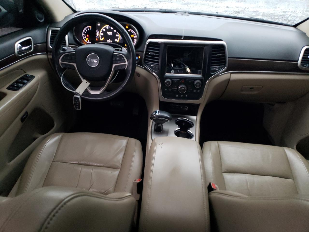 2014 Jeep Grand Cherokee VIN 1C4RJFBG3EC363724 Copart auction photo, vandalism / front end damage thumbnail 8