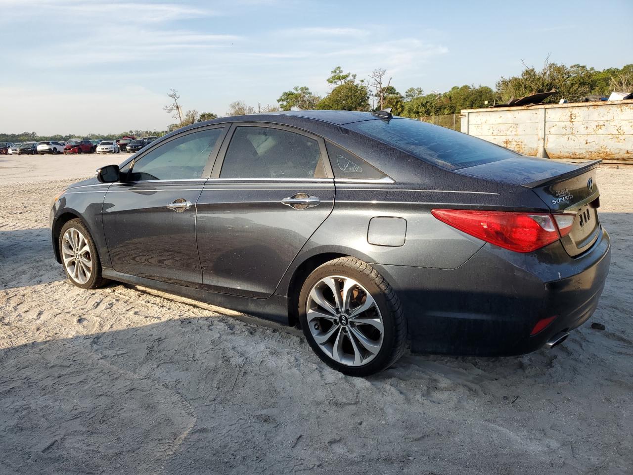 2014 Hyundai Sonata VIN 5NPEC4AC7EH879214 Copart auction photo, mechanical / minor dent/scratches damage thumbnail 2