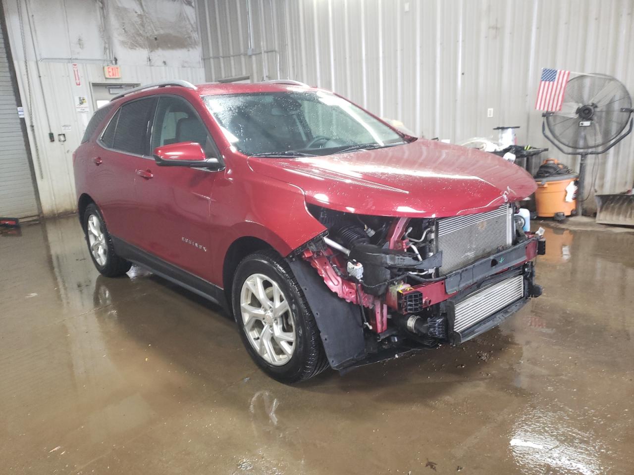 2020 Chevrolet Equinox VIN 3GNAXLEX8LS587222 Copart auction photo, front end damage thumbnail 4