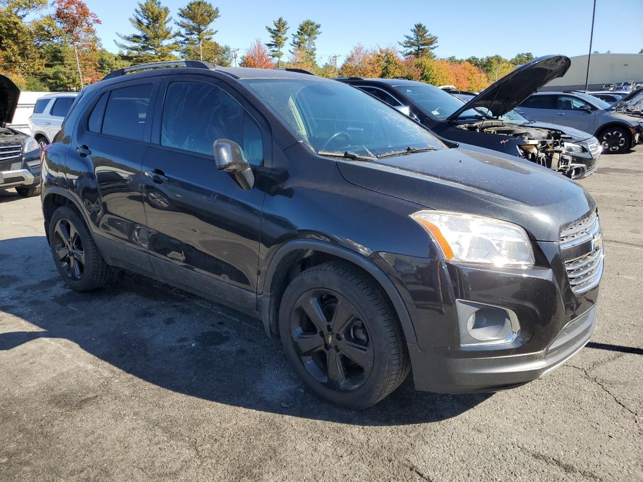 2016 Chevrolet Trax VIN KL7CJRSB1GB601989 Copart auction photo, normal wear / minor dent/scratches damage thumbnail 4