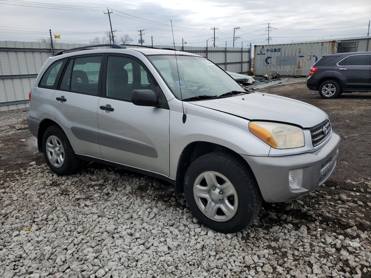2002 Toyota RAV 4 VIN JTEHH20V526048589 Copart auction photo, side damage thumbnail 4