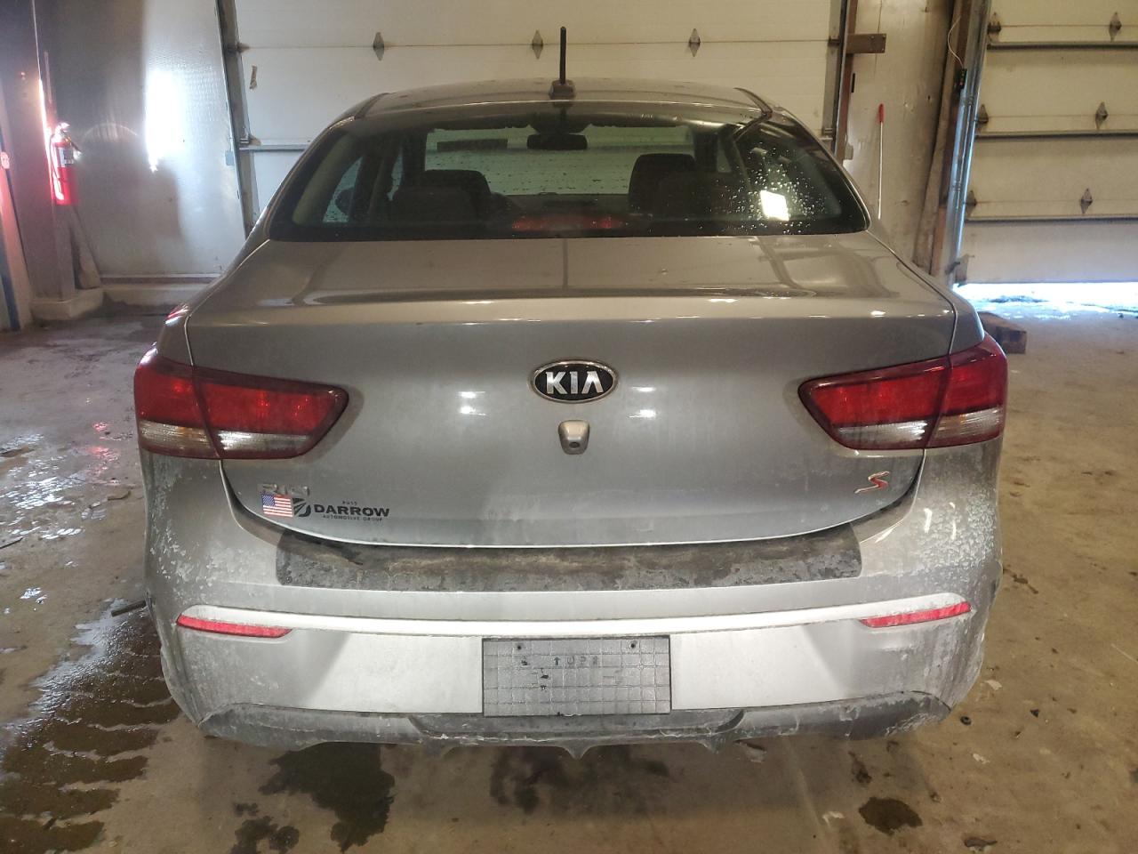 2021 KIA Rio VIN 3KPA24AD5ME366587 Copart auction photo, side damage thumbnail 6