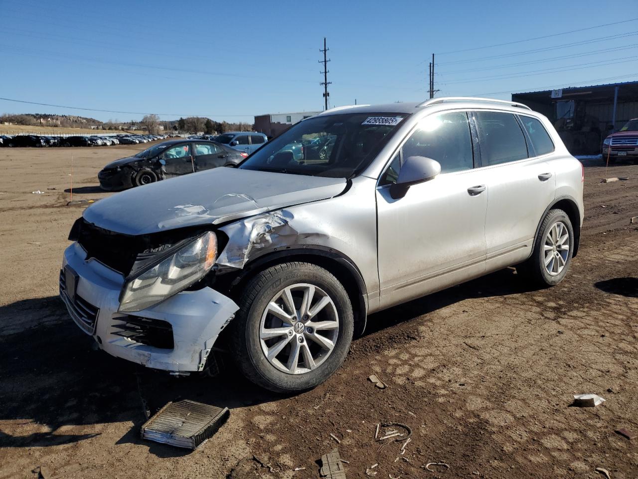 2014 Volkswagen Touareg VIN WVGEP9BP8ED012120