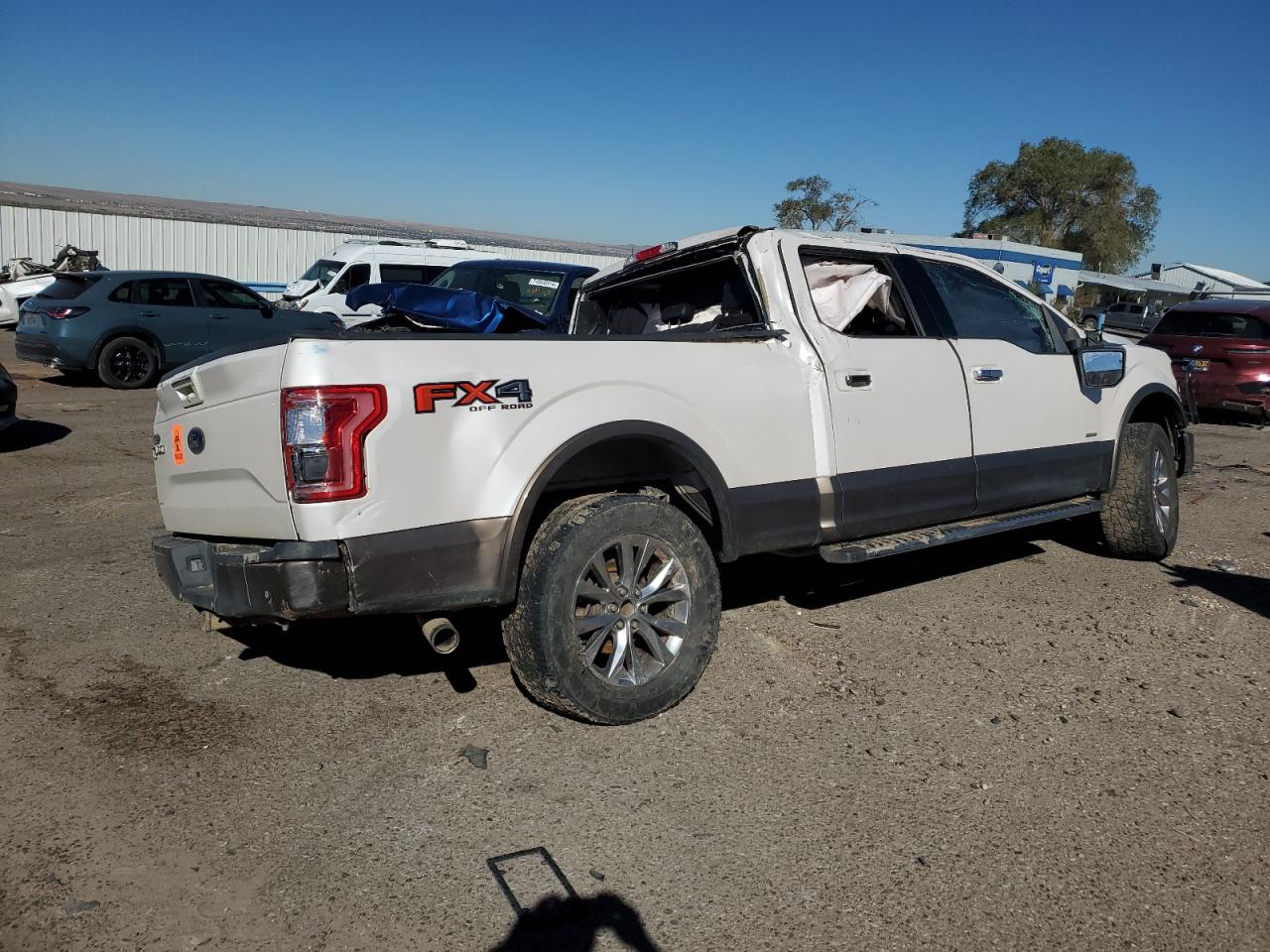 2015 Ford F-150 VIN 1FTFW1EG2FKD58413 Copart auction photo, hail damage thumbnail 3