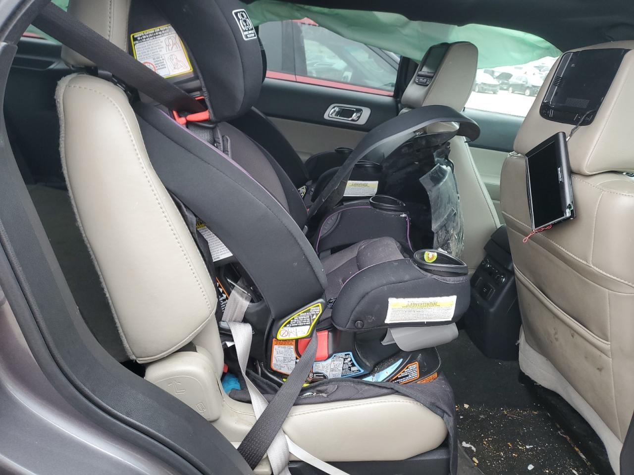 2013 Ford Explorer VIN 1FM5K7F87DGC59275 Copart auction photo, front end damage thumbnail 11