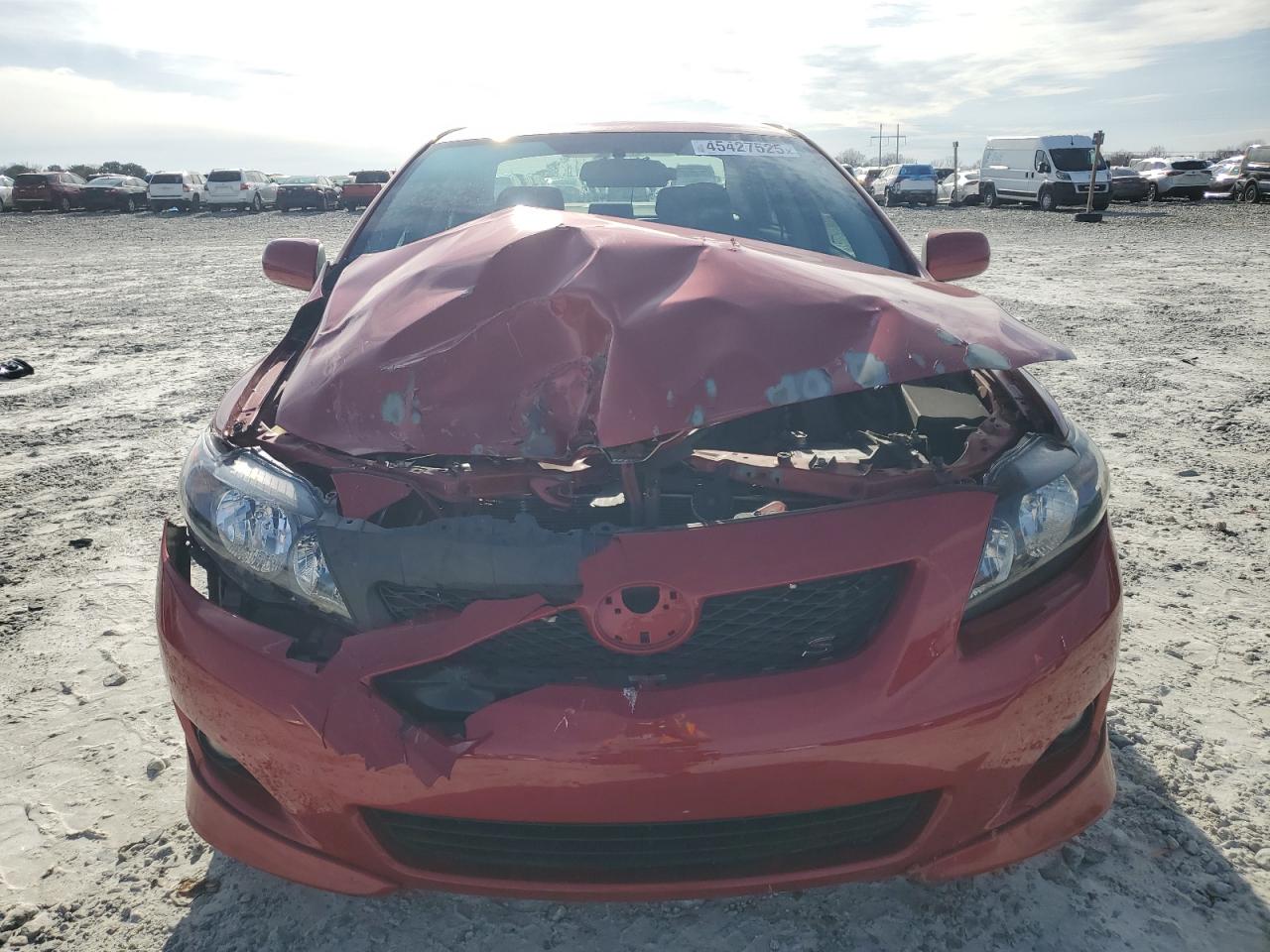 2010 Toyota Corolla VIN 1NXBU4EE4AZ255765 Copart auction photo, front end damage thumbnail 5