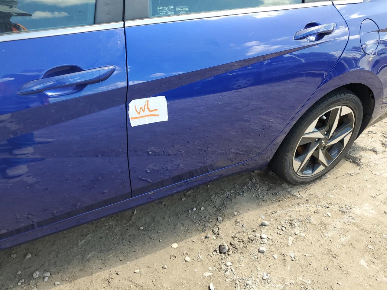 2022 Hyundai Elantra VIN KMHLN4AG2NU255052 Copart auction photo, water/flood damage thumbnail 12