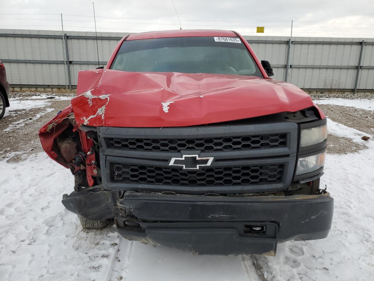 2015 Chevrolet Silverado VIN 1GCNKPEH2FZ284341 Copart auction photo, front end damage thumbnail 5