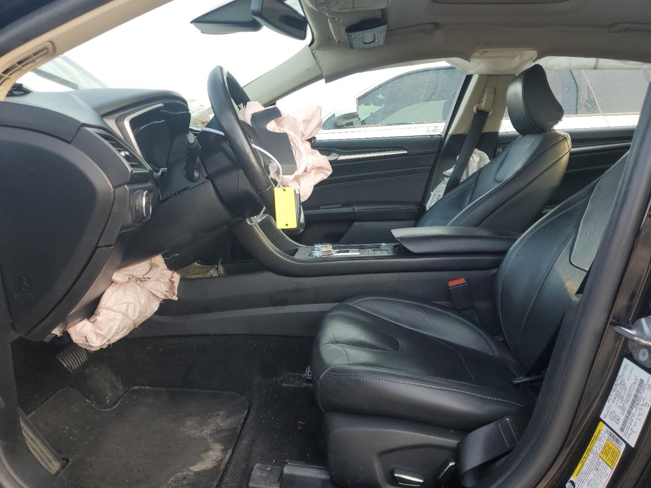 2020 Ford Fusion VIN 3FA6P0RU1LR139527 Copart auction photo, front end / mechanical damage thumbnail 7