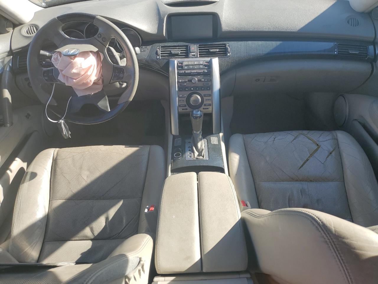 2010 Acura RL VIN JH4KB2F63AC001944 Copart auction photo, front end / rear end damage thumbnail 8