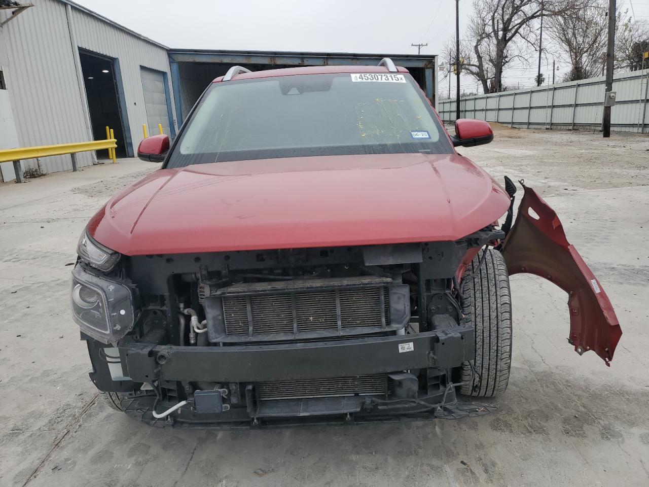 2022 Hyundai Venue VIN KMHRC8A33NU188143 Copart auction photo, front end damage thumbnail 5