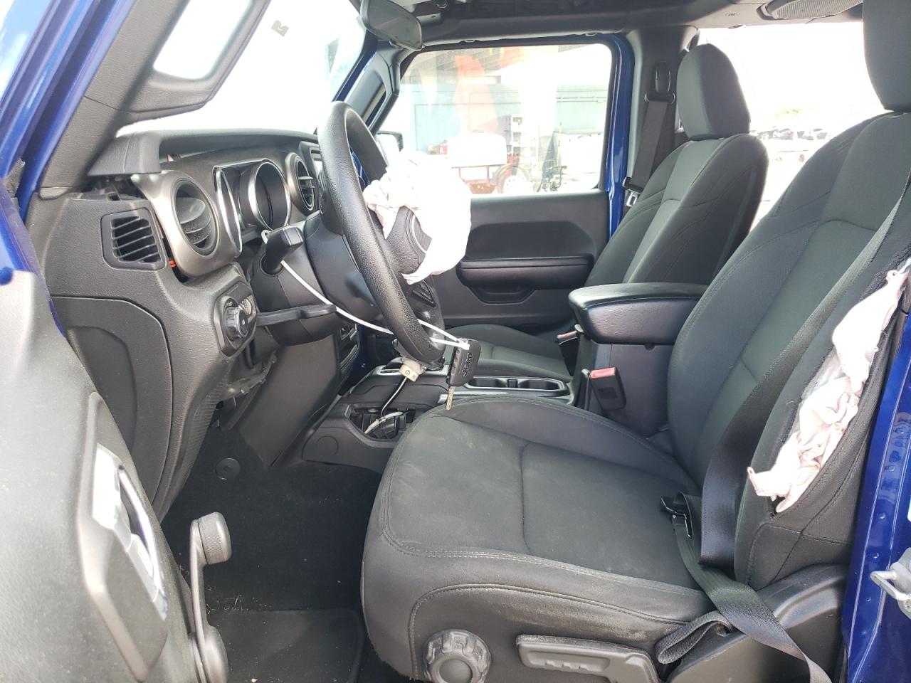 2018 Jeep Wrangler VIN 1C4HJXDNXJW289319 Copart auction photo, side / minor dent/scratches damage thumbnail 7