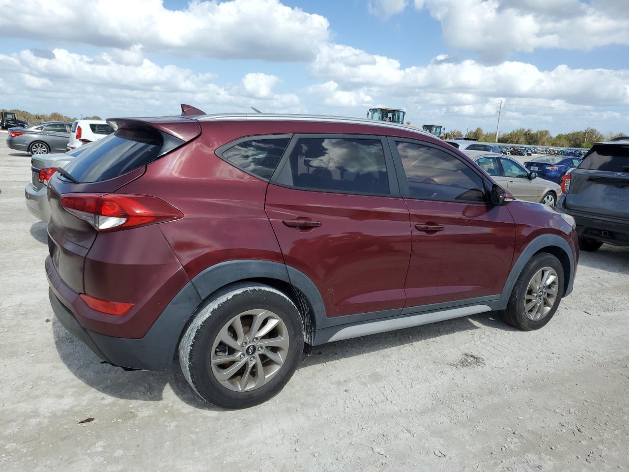 2017 Hyundai Tucson VIN KM8J33A43HU440373 Copart auction photo, water/flood damage thumbnail 3