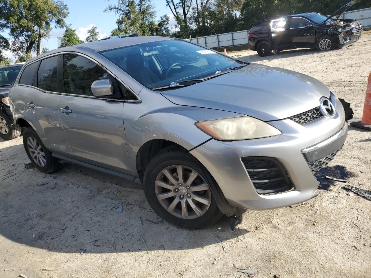 2010 Mazda CX-7 VIN JM3ER2W55A0313175 Copart auction photo, rear end / front end damage thumbnail 4