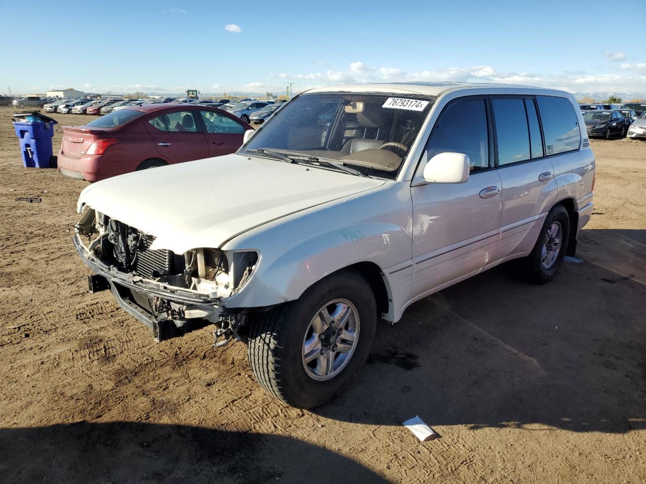 1999 Lexus LX VIN JT6HT00W4X0037147