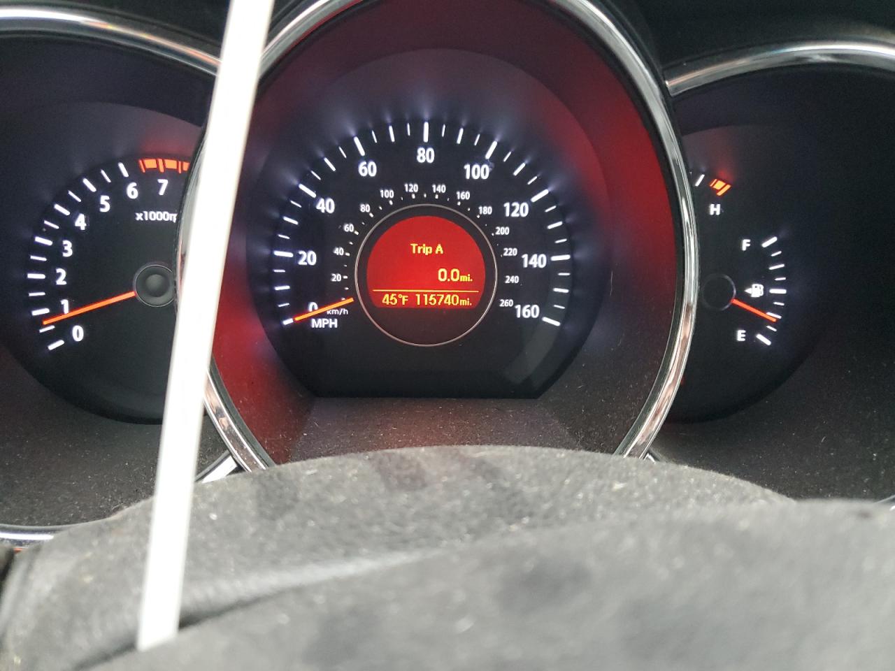2013 KIA Optima VIN 5XXGM4A73DG118568 Copart auction photo, front end damage thumbnail 9
