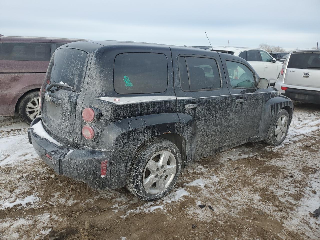 2010 Chevrolet HHR VIN 3GNBABDB7AS645162 Copart auction photo, side damage thumbnail 3