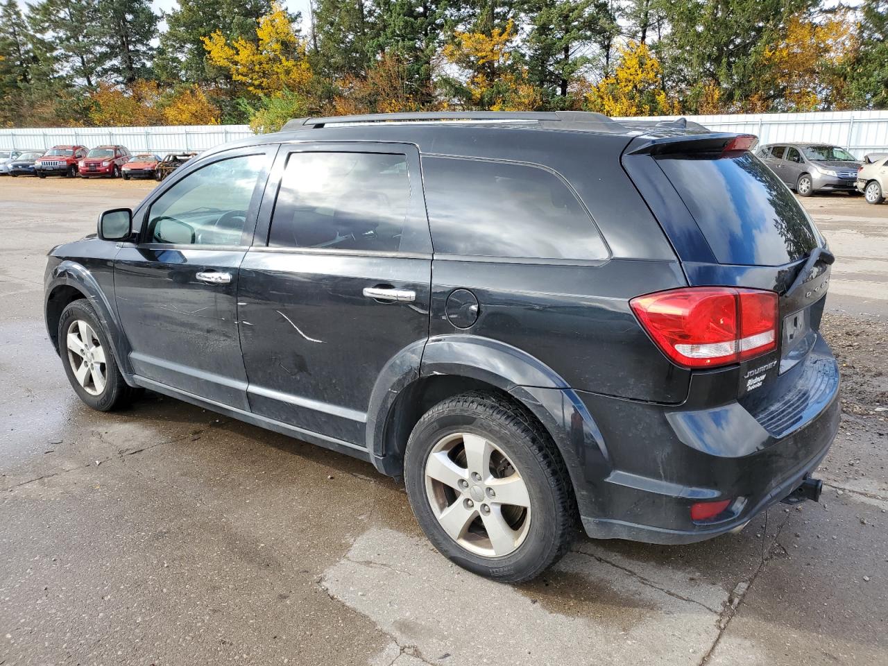 2012 Dodge Journey VIN 3C4PDCBG2CT352891 Copart auction photo, vandalism / all over damage thumbnail 2