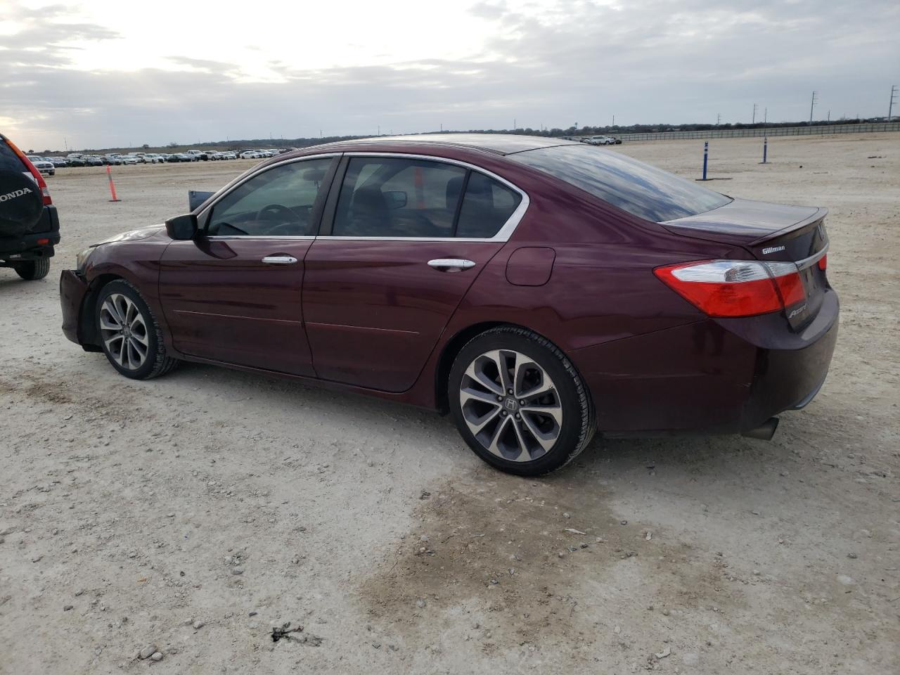 2015 Honda Accord VIN 1HGCR2F55FA048941 Copart auction photo, front end / side damage thumbnail 2